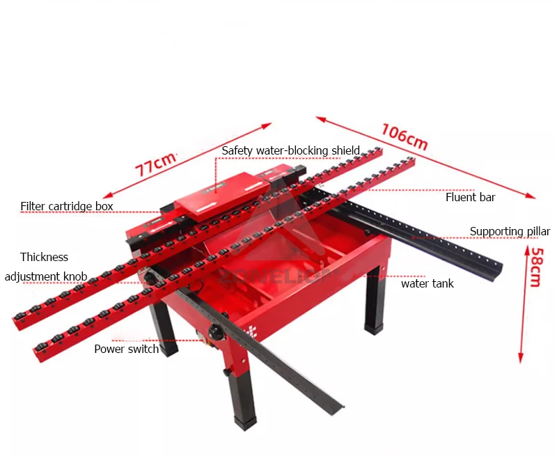 قاطع البلاط الكهربائي 1200 مم آلة قطع الرخام آلات الحجر قاطع ألواح الحجر الطبيعي