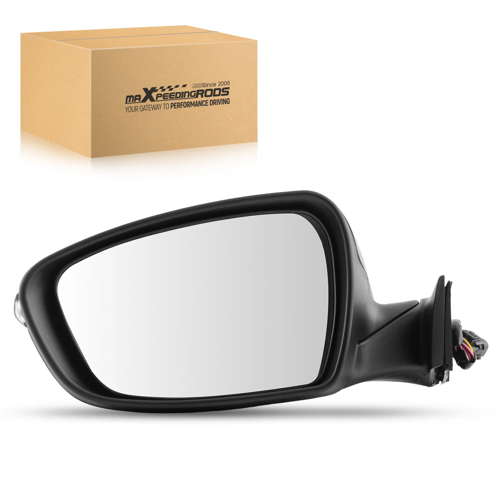 

Left Side View Mirror Power Heated for Kia Forte 2014-2016 87610A7210 KI1320182