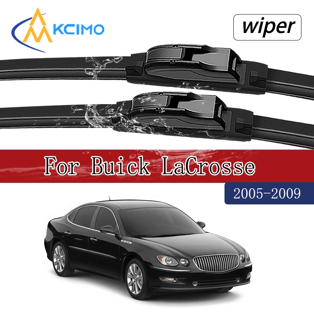Clear Vision Scheibenwischer für Buick LaCrosse 2005-2009 Ganzjahresschutz Direkt passende Frontwischerblätter (Paar)