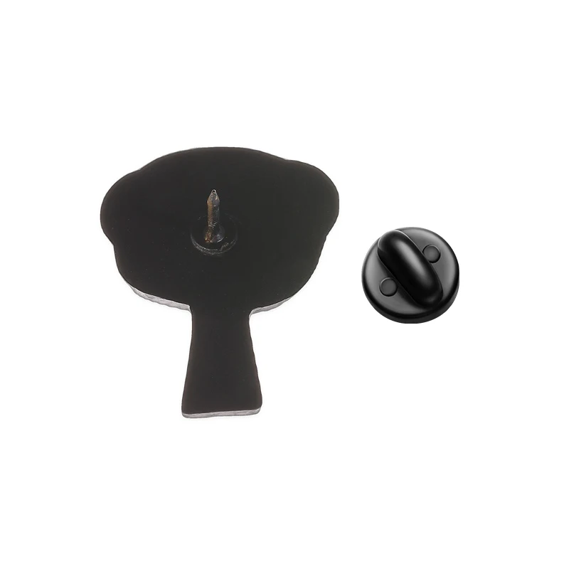 Weinende Große Augen Emaille-Abzeichen Lustiger Meme-Mann Trauriger Gesichtsausdruck Pin Liegt in einer Pfütze Strichmännchen Metallbrosche Anstecknadel Accessoire Geschenk – Detail 9