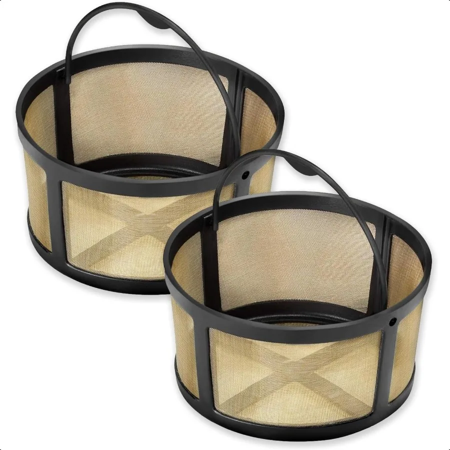 

2 Pack Reusable Ground Coffee Filter Compatible with Keurig entials and KDuo Brewers only 812 Cup Mesh Ground Coffee Basket Eco