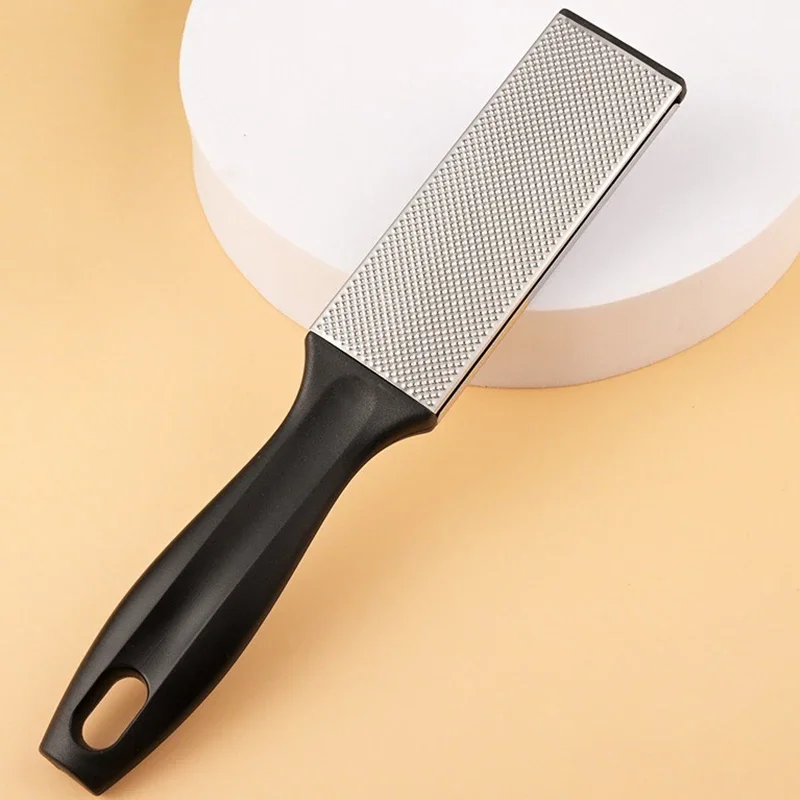 

Двуглавая шлифовальная машинка для ног из нержавеющей стали, натирающая доска для ног, шлифовальный камень, щетка для чистки ног, пилочка для омертвевшей кожи, средство для удаления педикюра