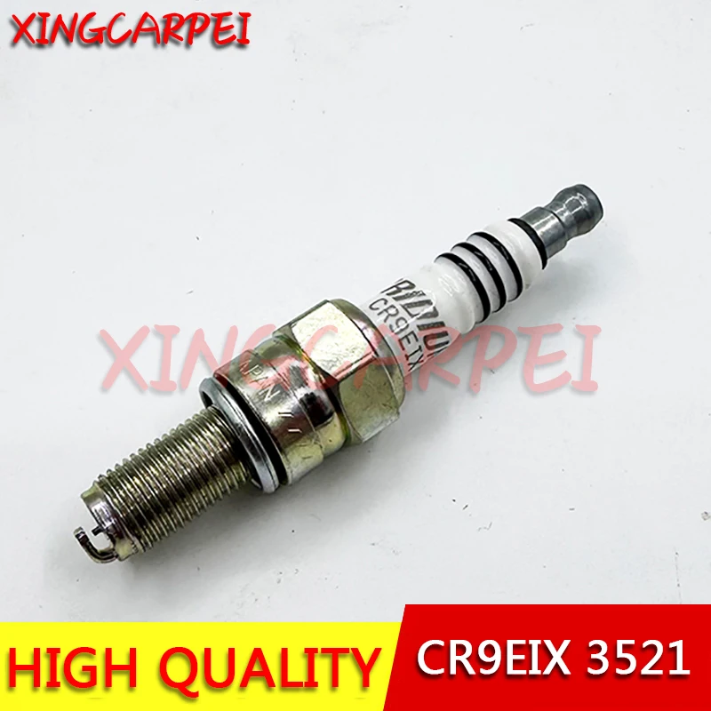 4PCS motorcycle iridium spark plug CR9EIX 3521 CB400 CBR VTR RZR XP900 XP1000 XP 900 For SUZUKI GSXR CR9EIA-9 IU27 5448