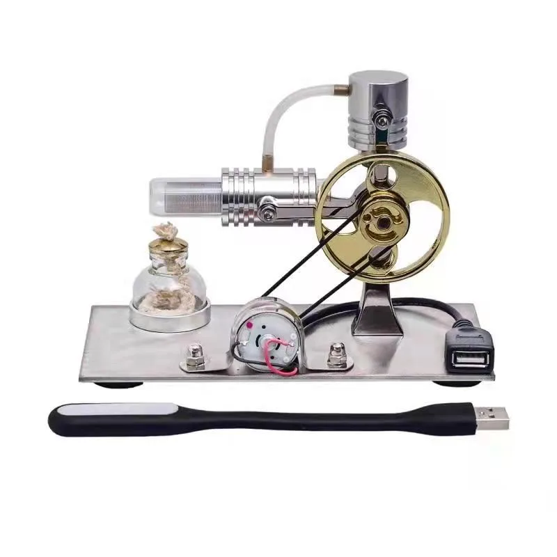 Stirling Engine Model Kit Steam Physics Technology Science Experiment Toy Model