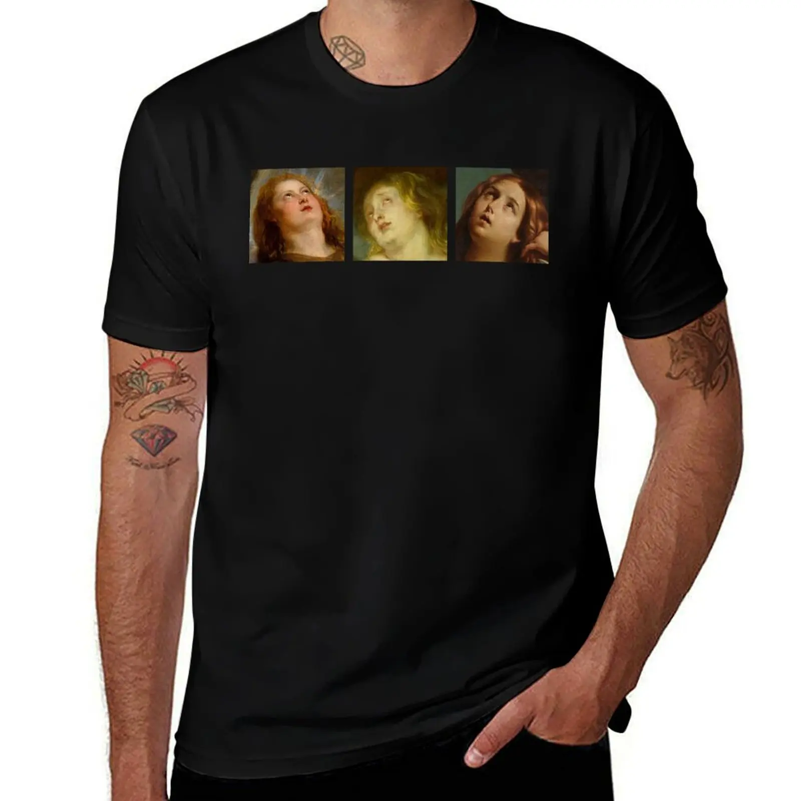 

Roll Eyes - history art T-Shirt mens graphic t shirts man t shirt summer