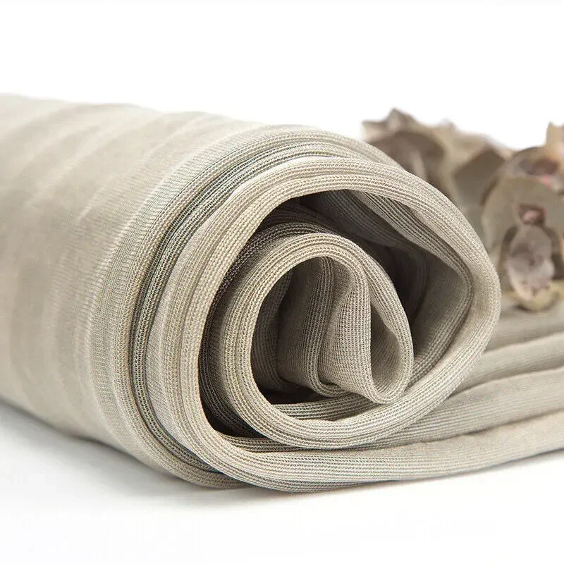 

Серебряная ткань из серебряного волокна, сигнал/EMF/RF/частота/микроволновая печь для штор, материал «сделай сам», защита от радиации, москитная сетка