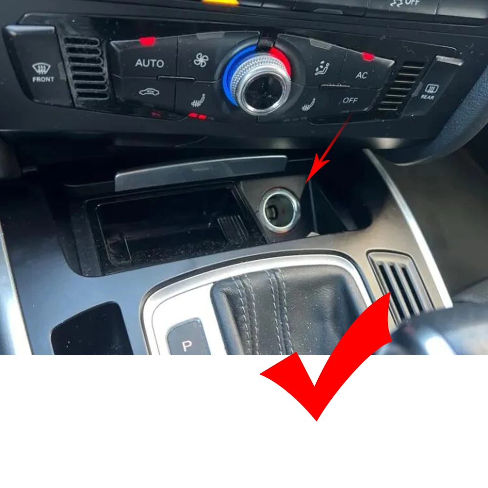 Car wireless charger For Audi A4 B8 B9 A4 Allroad A5 S5 RS5 SQ5 Q5 Fast charge Phone holder Mount Charging Panel accessories