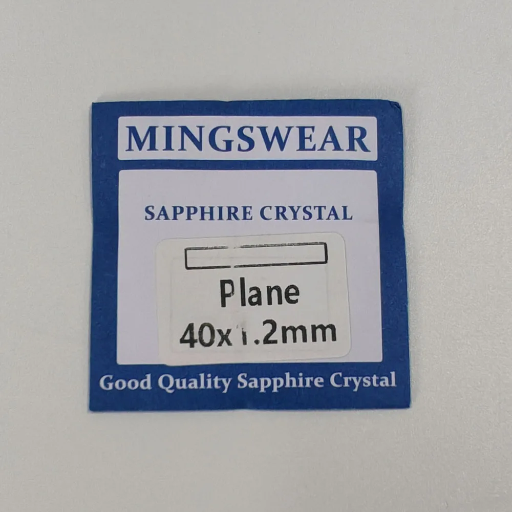 32mm~41.5mm Thickness 1.2mm Flat Sapphire Watch Glass Replacement Ultra Clear 1.2 thick Watch Crystal For Watchmaker Repairing