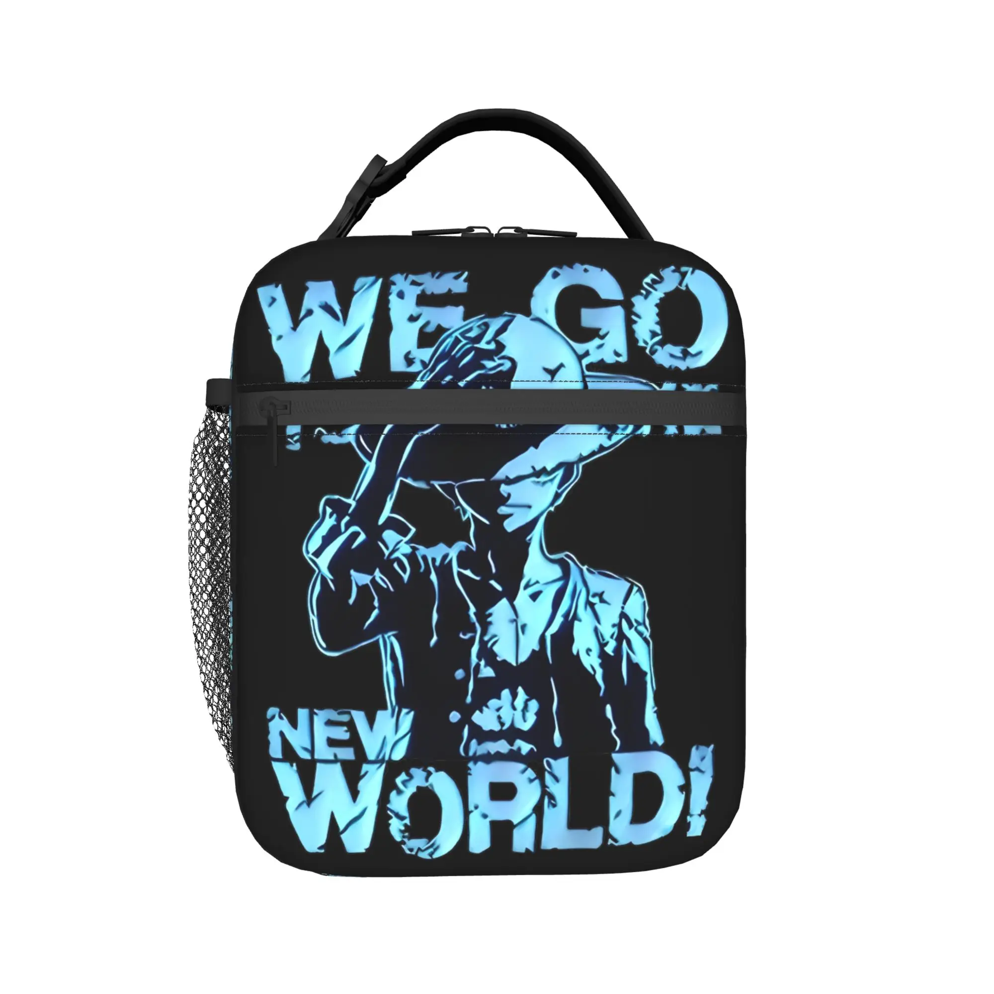 

luffys o-one-piece-e zoro Thermal Insulated Lunch Bags for Work Portable Food Container Bags Men Women Cooler Thermal Lunch Box