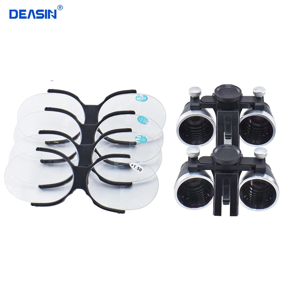 Dental accessories Spare parts LED Headlight Binocular Loupes 2.5X/3.5X 5W Surgical Headlamp Dentistry Magnifier