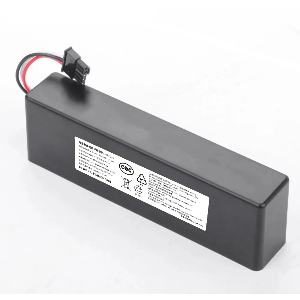 

INR18650 MH1-4S1P-SC 14.8V Rechargeable Battery for Xiaomi Mijia Mi Robot Vacuum-Mop P Sweeping Mopping Robot.