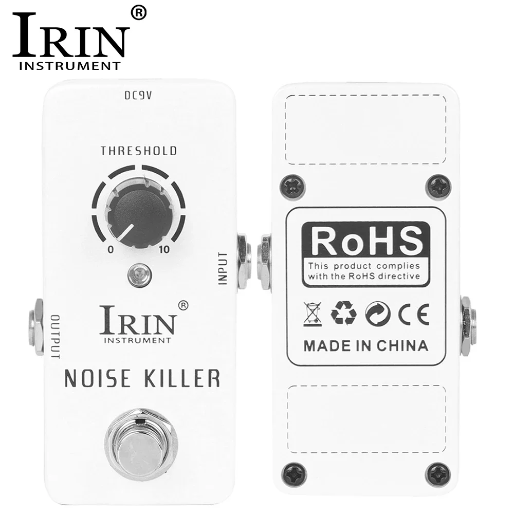 

IRIN RS-15 Noise Killer Pedal Guitar Effect Pedal Eliminate Annoying Noise Purer Tone Effect True Bypass Guitar Accessories