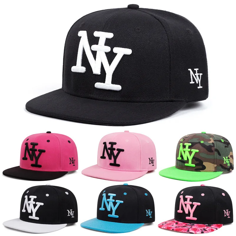 

Snapback Hat for Men Women Hip Hop Style Colorful Flat Bill Hats Teens Adjustable Baseball Cap Snap Backpack Hat Boy