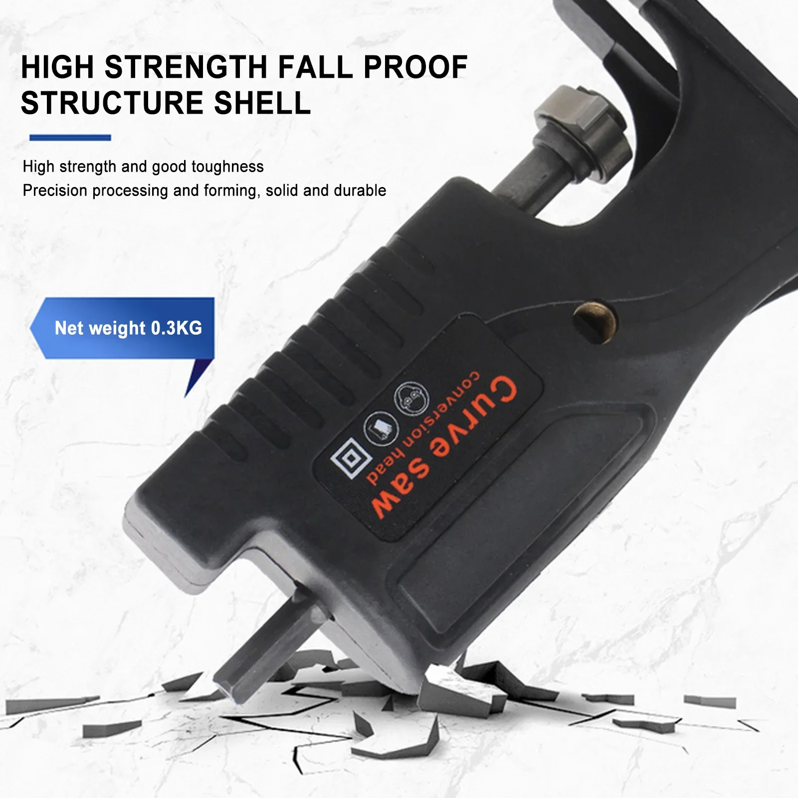 Screwdriver Conversion HeadMultifunctional Electric Drill To Electric Saw Reciprocating Saw Household Hacksaw Wood Tools