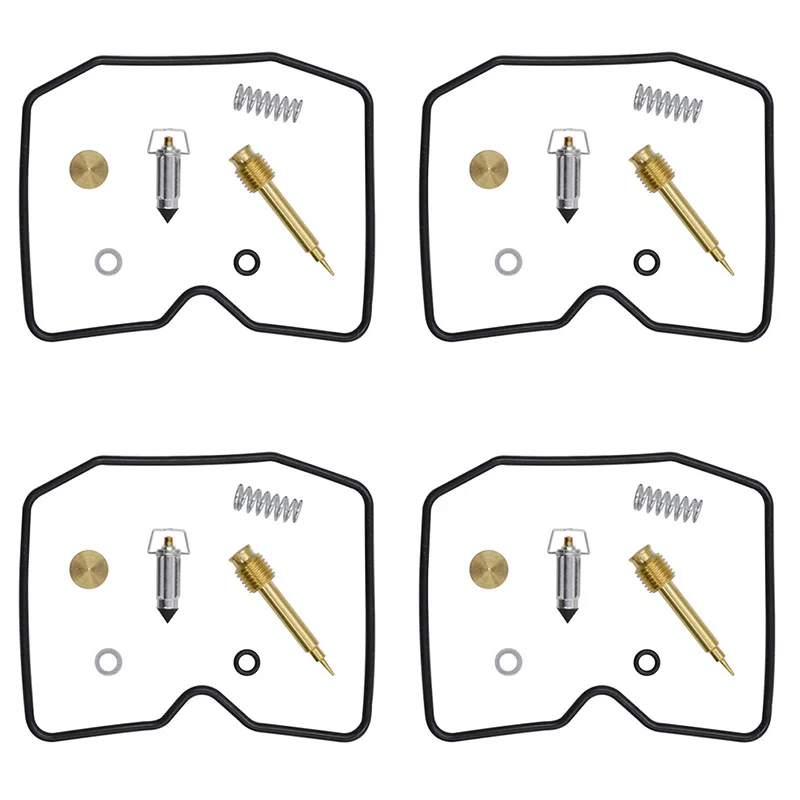 4 Set Motocycle Carburetor Rebuild Repair Tool Kit For Kawasaki EL250 EN450 EN500 EX250 EX500 KLF300 KVF360 ZG1000 ZG1200 ZL600