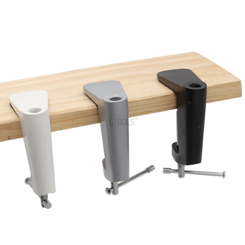 Accessoires de lampe de table à pince I-clamp, lampe de bureau, partenaires, pince de base, bricolage, tuyau universel, budgétaire de tube de salle à manger, outils de serrage de lampe de table