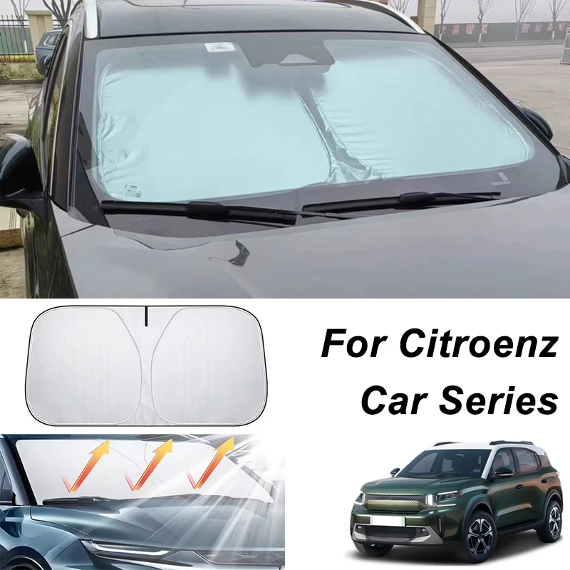 

Car Front Windshield Sunshade For Citroen C3 C4 C4L C5 C6 Berlingo Jumpy Picasso DS3 DS4 DS5 UV Protection Sun Shade