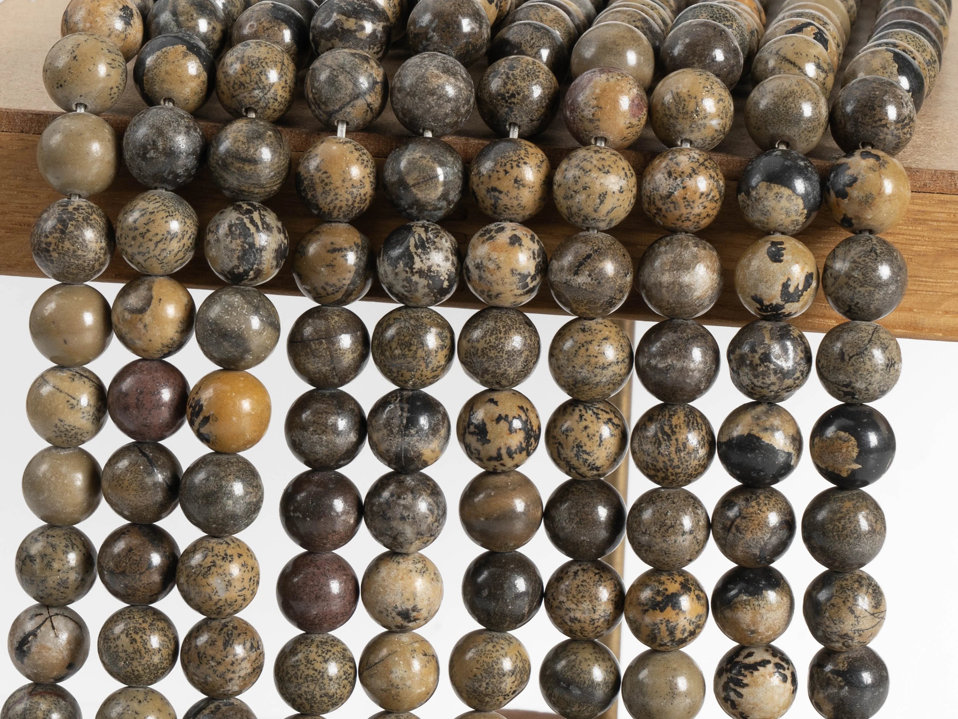 Natural stone Dandelion Jasper Beads  Grade AAA Gemstone Loose Beads Round shape Size Options 4/6/8/10/12mm for Jewelry Making