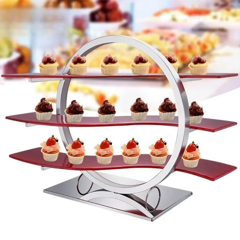 Restaurant Decoration Catering Buffet Wine Glass Cocktail Glass Holder/Cocktail Showcase