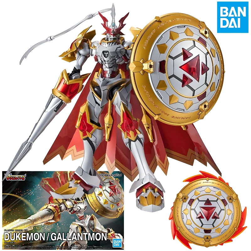

Bandai Original FRS Amplified Digimon Adventure Dukemon Assembly Action Figure Assembly Model Toys Collectible Model Ornaments