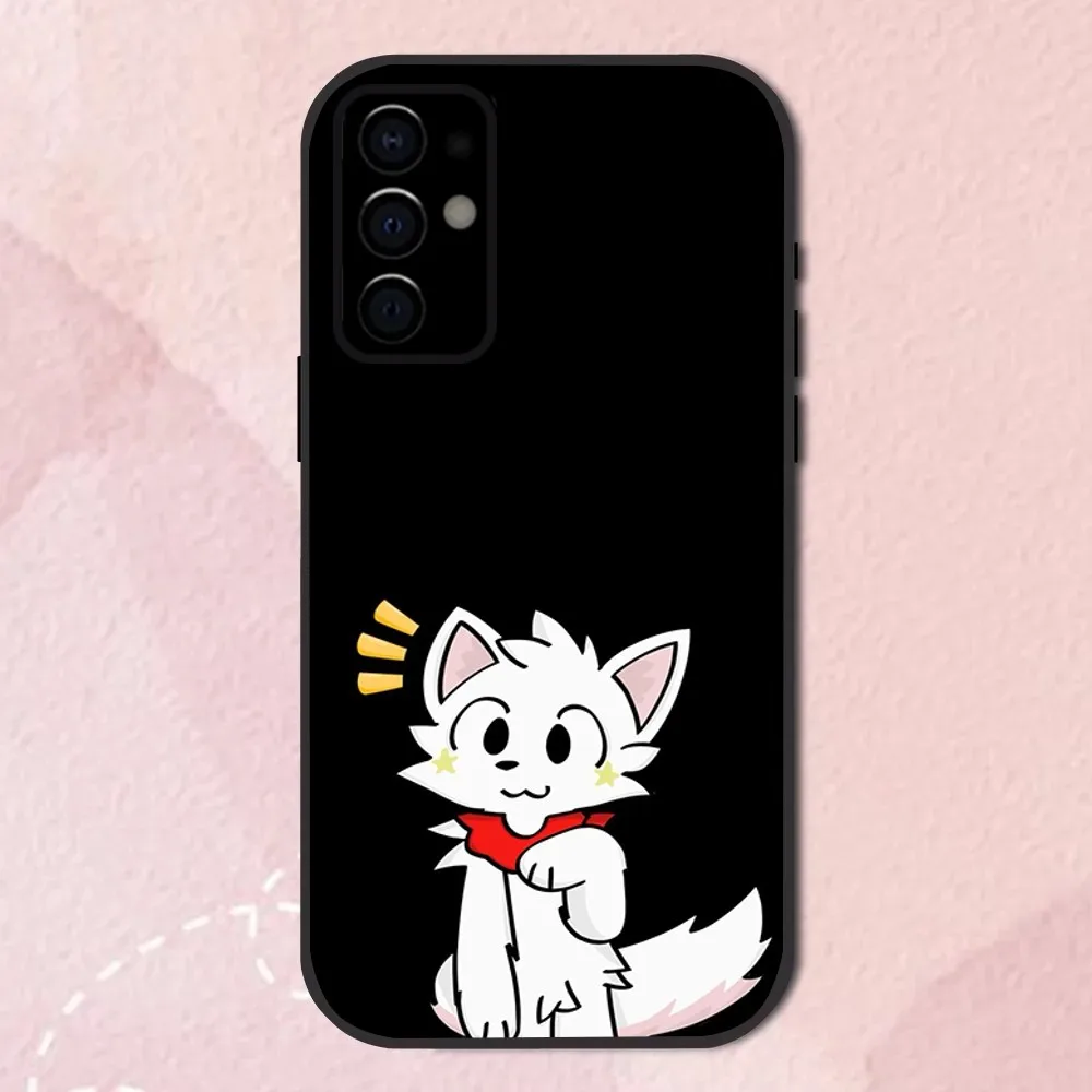 B-Boykisser Cat Cute Phone Case For Samsung S24,S21,S22,S23,S30,Ultra,S20,Plus,Fe,Lite,Note,10,9,5G Black Soft Shell