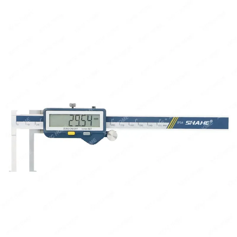 New Digital Inside Groove Caliper With Knife Point Built-in Wireless Digital Caliper Micrometer Tools Stainless Steel