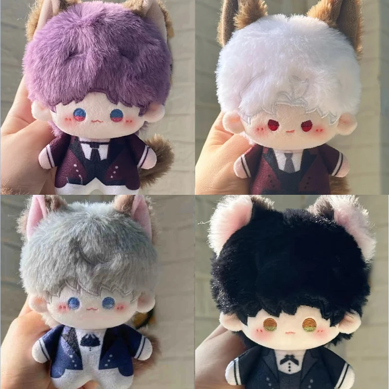 

Кукла Love and Deepspace, милая хлопковая плюшевая кукла Rafayel Xavier Butler с кошачьими ушками, хвостом, подарки на Рождество, Хэллоуин, вечеринку для женщин