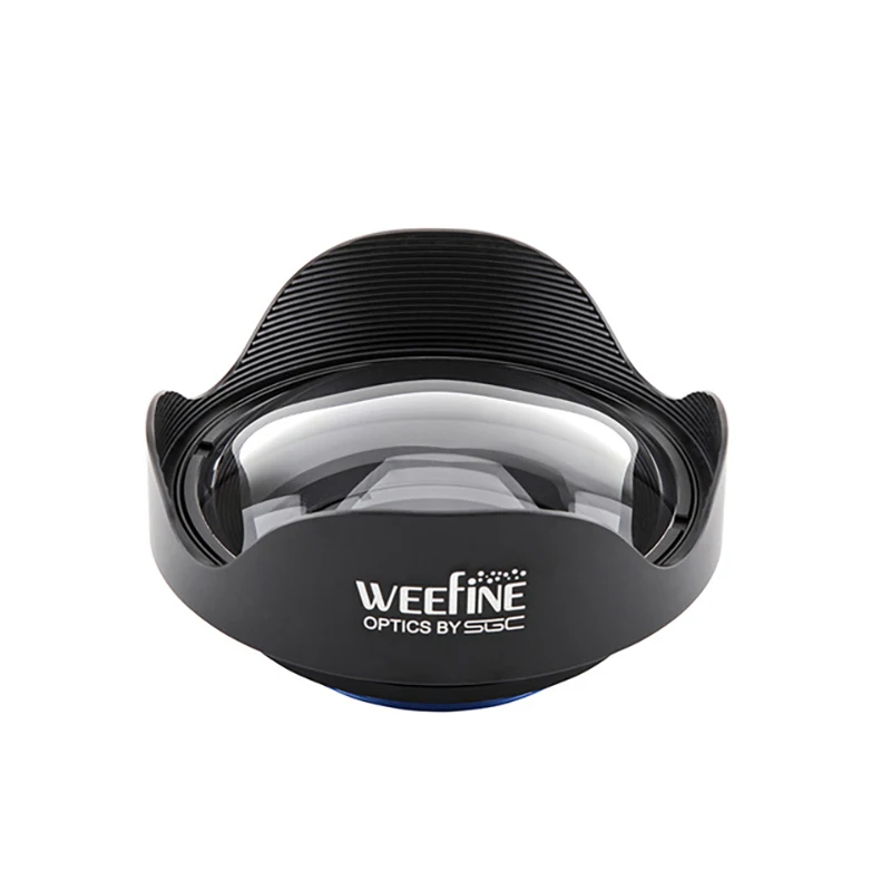 Weefine WFL12 Waterproof Fisheye Standard Wide-Angle Lens M67-24mm Underwater Photography Scuba Diving Camera Housing Lens