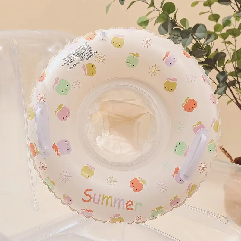 Aufblasbarer Schwimm ring Schwimm schwimmer Ring aufblasbarer Schwimmt rainer für Kinder mit Griff Sicherheits sitz Schwimm ring Taillen schwimmer für