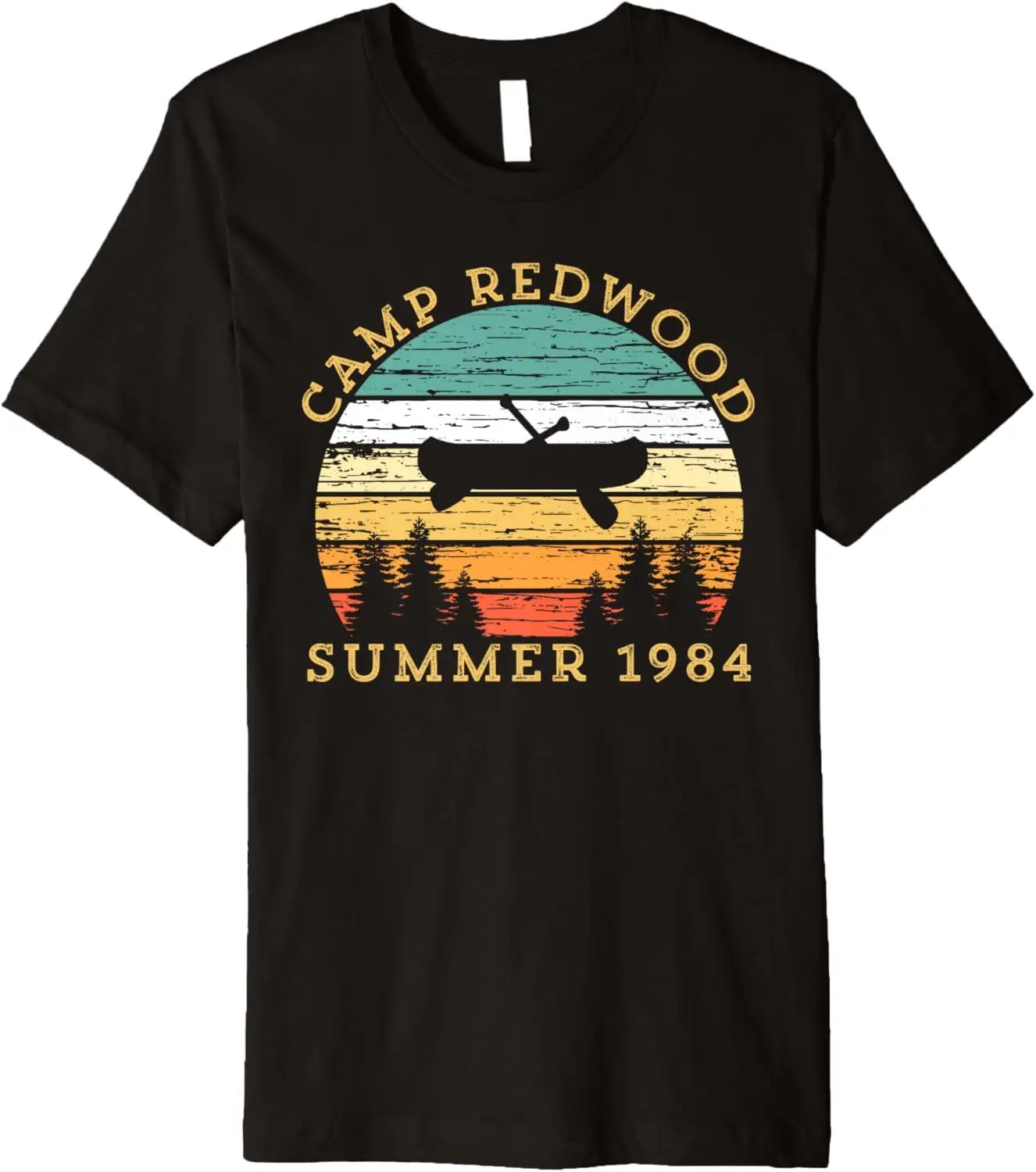 

Retro Vintage Camp Redwood 1984 Premium T-Shirt