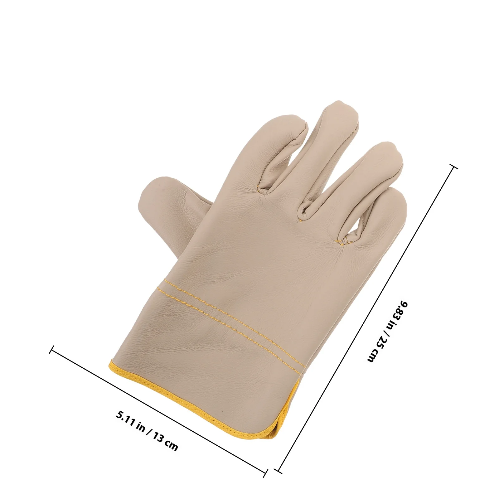 1 ペアの耐熱作業用手袋、男性用の滑り止め保護手袋、さまざまな作業環境で着用可能