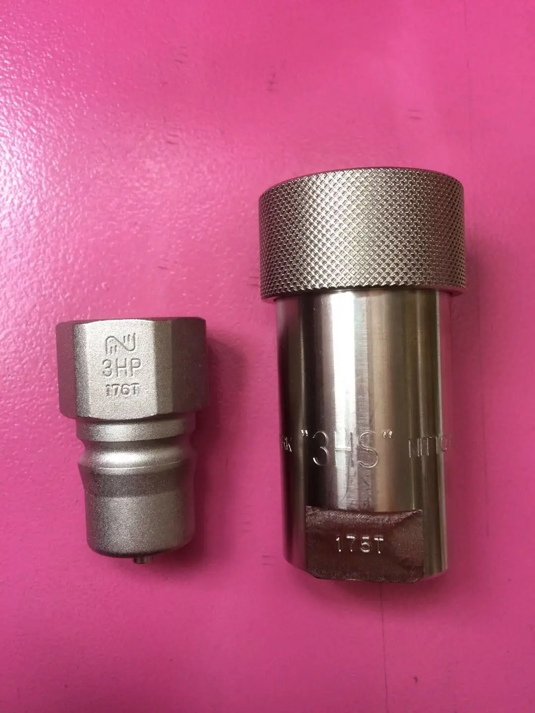 HSP Series Hydraulic Quick Connect Couplings – HP Plugs & HS Sockets, Steel, Shutoff Valves, High Pressure Oil Line Fittings