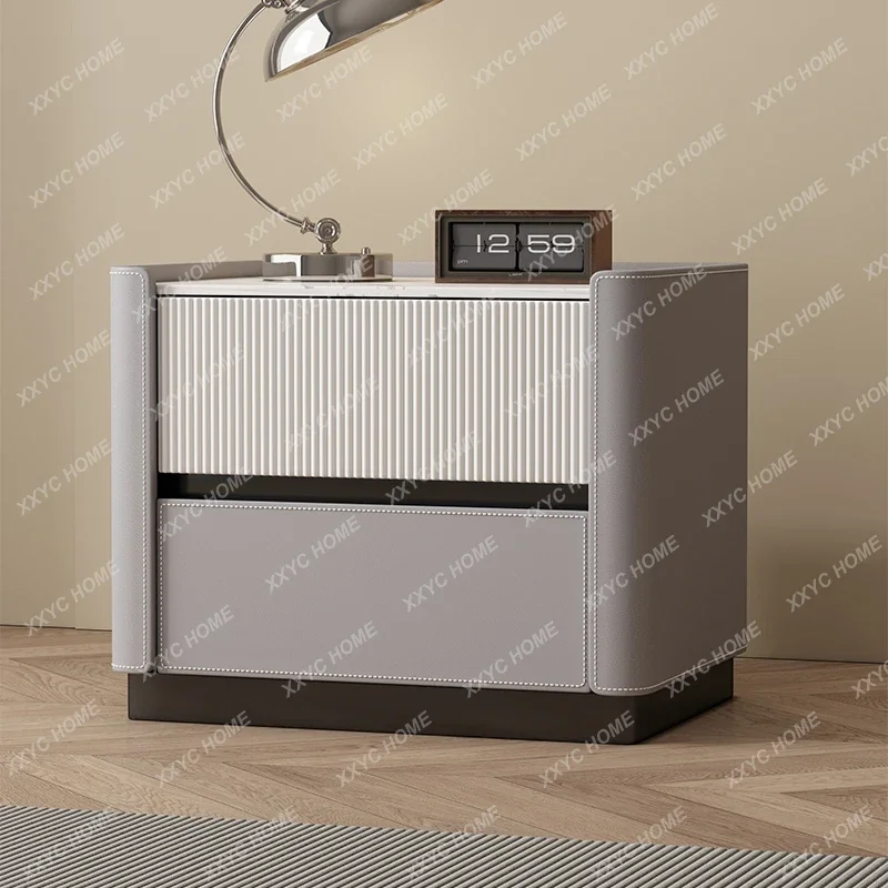 HHModern Organizer Bedside Table Bedroom Dresser Sideboards Home Bedside Table Minimalist Industrial Mesitas De Noche Furniture