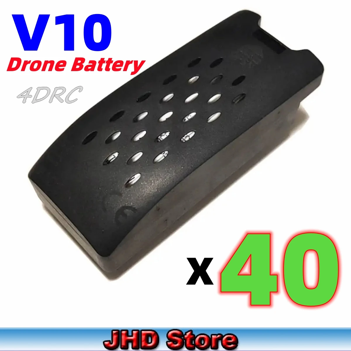 JHD Bateria Drone 4DRC V10 RC Mini Drone Original Battery 3.7V 550Mah RC Drone Battery 4D-V10 Accessory  Battery Wholesale