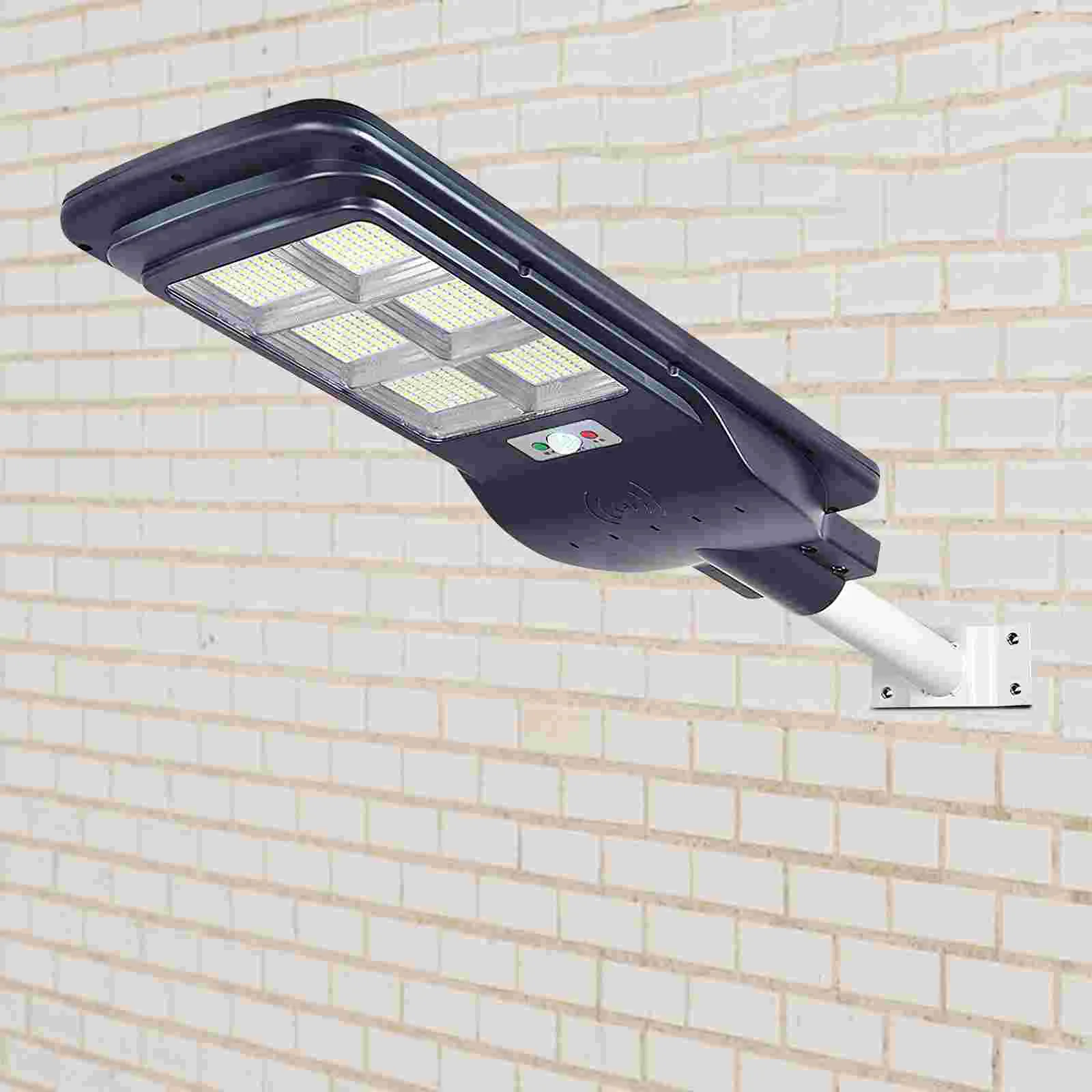 Soporte de farola Solar, montaje en poste de punto, Hardware de montaje, brazo de lámpara para iluminación de pared de acero