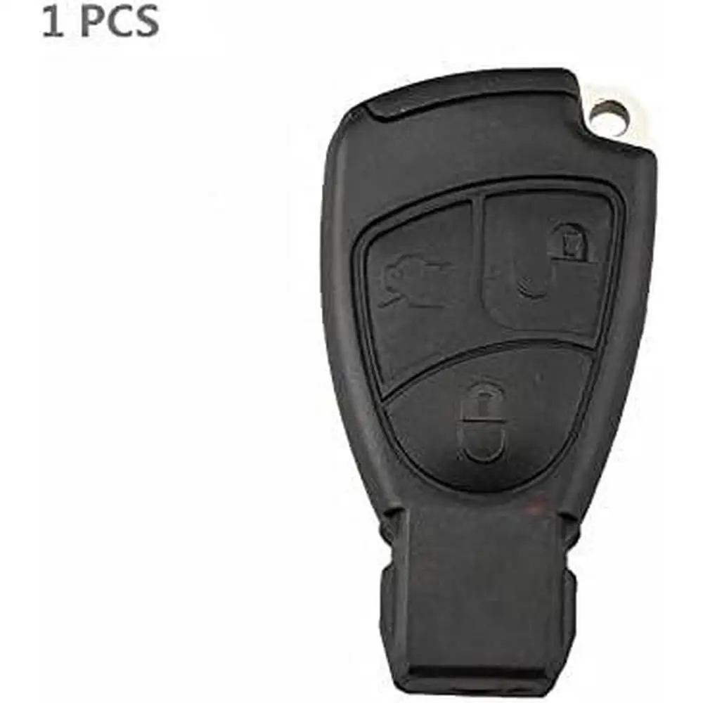 

For MERCEDES BENZ C ML E CLK B W203 W204 W205 W210 W211 W212 W221 3 Buttons Car Remote Key Protector Durable Shell Case Cover