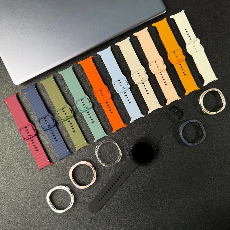 40/44/46mm Watch Strap for Samsung Watch 8/Watch 8 Classic Anti-Collision Protection Seamless Fit Breathable and Sports Strap