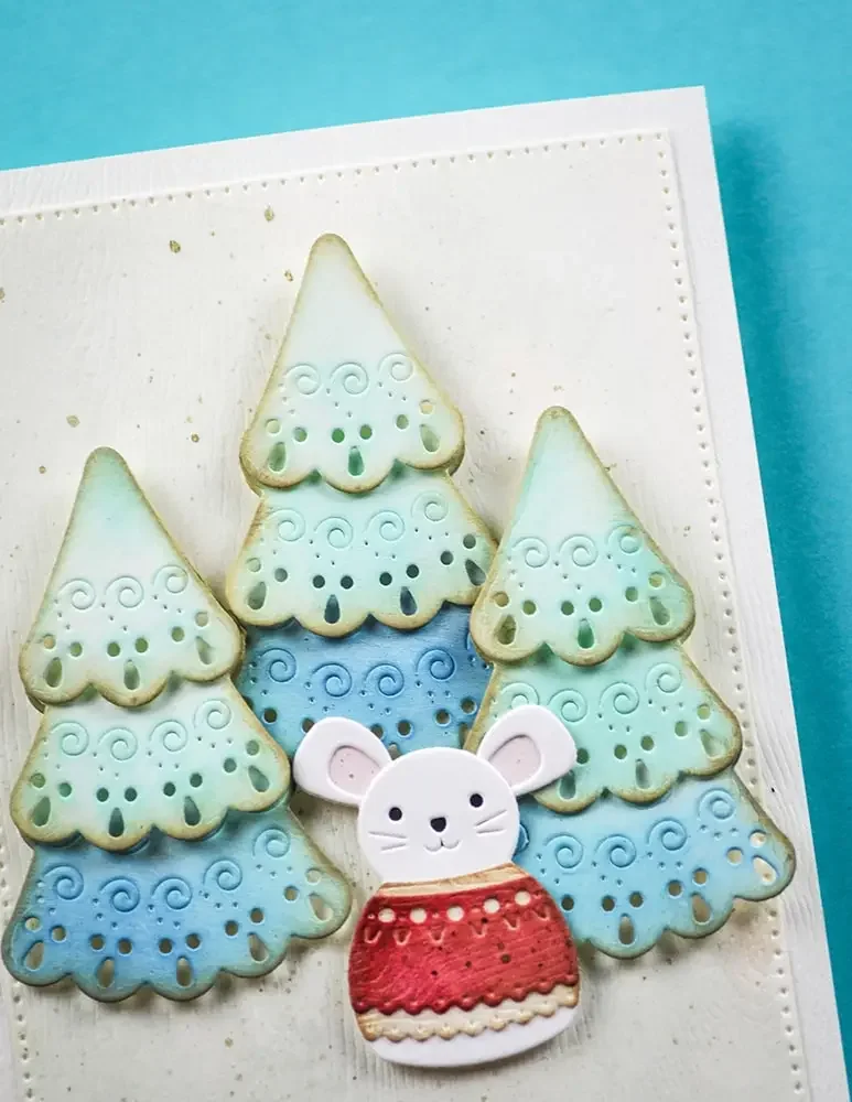 عيد الميلاد 2025 شجرة رجل الثلج الماوس الدب الكاكاو الملاك المعادن قطع يموت DIY بها بنفسك صنع بطاقة سجل القصاصات قالب الحرفية الديكور