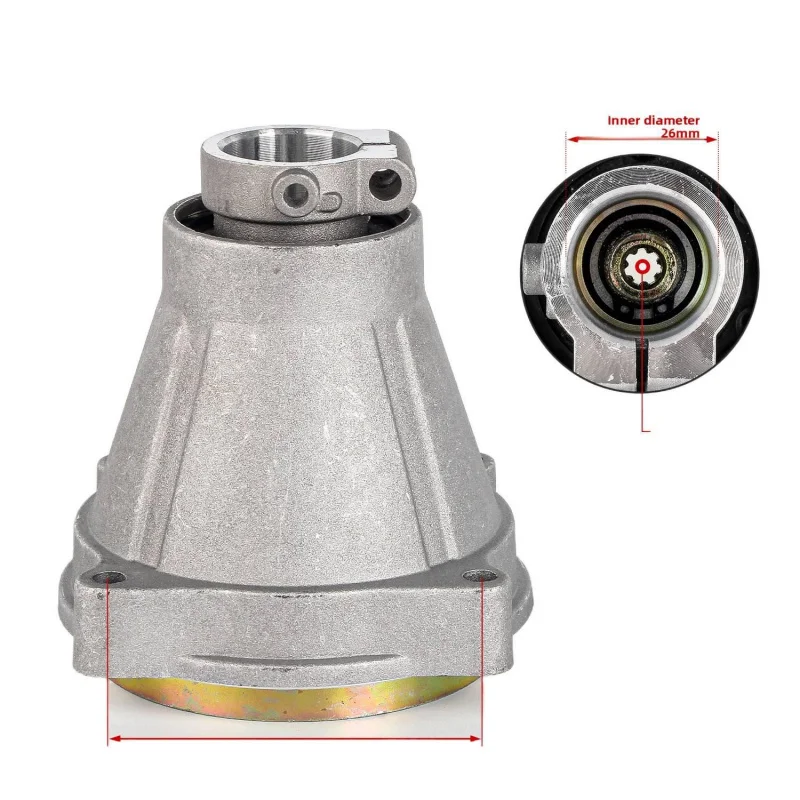 إنها مناسبة لملحقات تجميع قرص التوصيل المكونة من 26 أنبوبًا و7 أسنان لجزازات العشب وقواطع الفرشاة