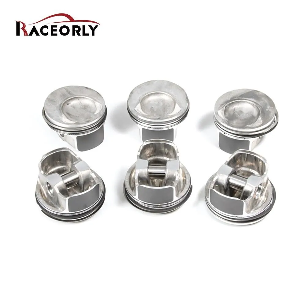RACEORLY Pistons Rings Set STD For VW Touareg Audi Q7 3.6 VR6 11-17 CGRA CMVA