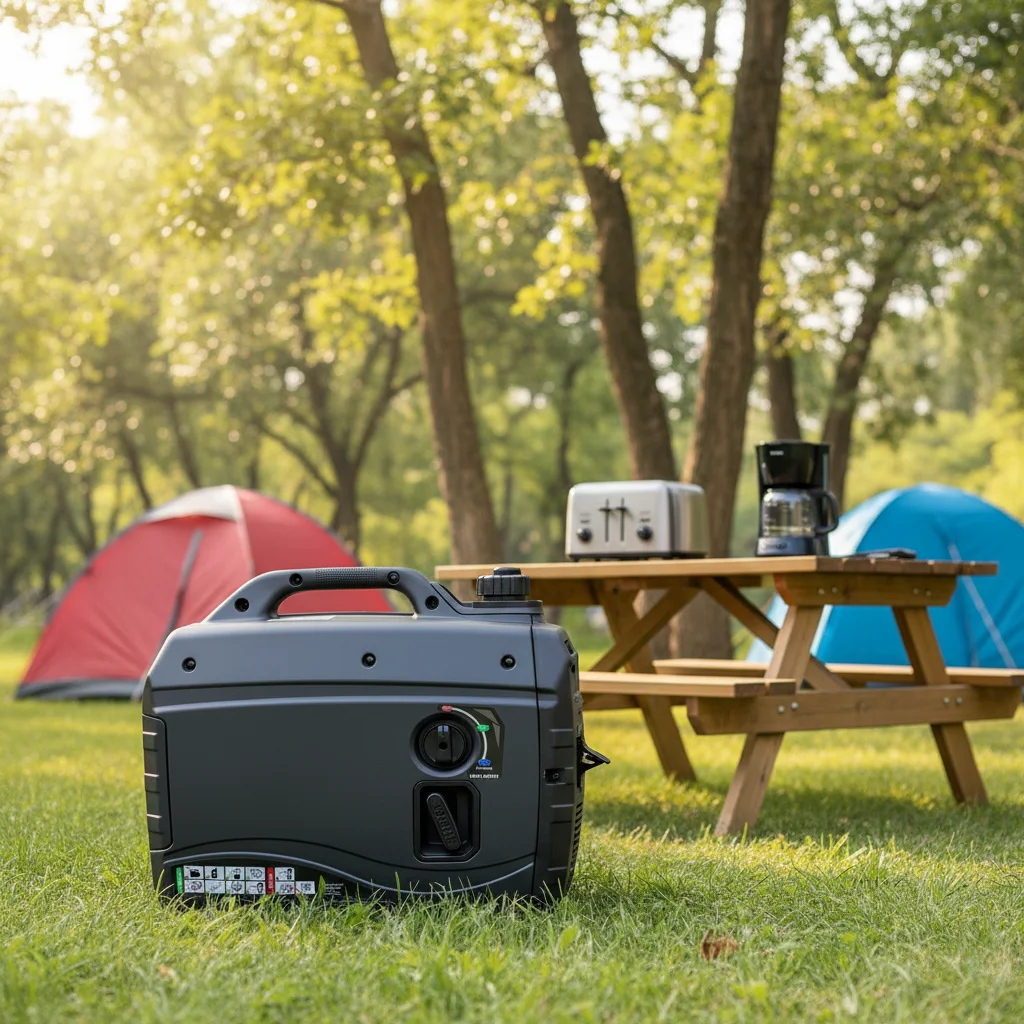 Super Silent 220v 3500W/4000W Portable Inverter Generators With Overload Protection Remote Start For Camping
