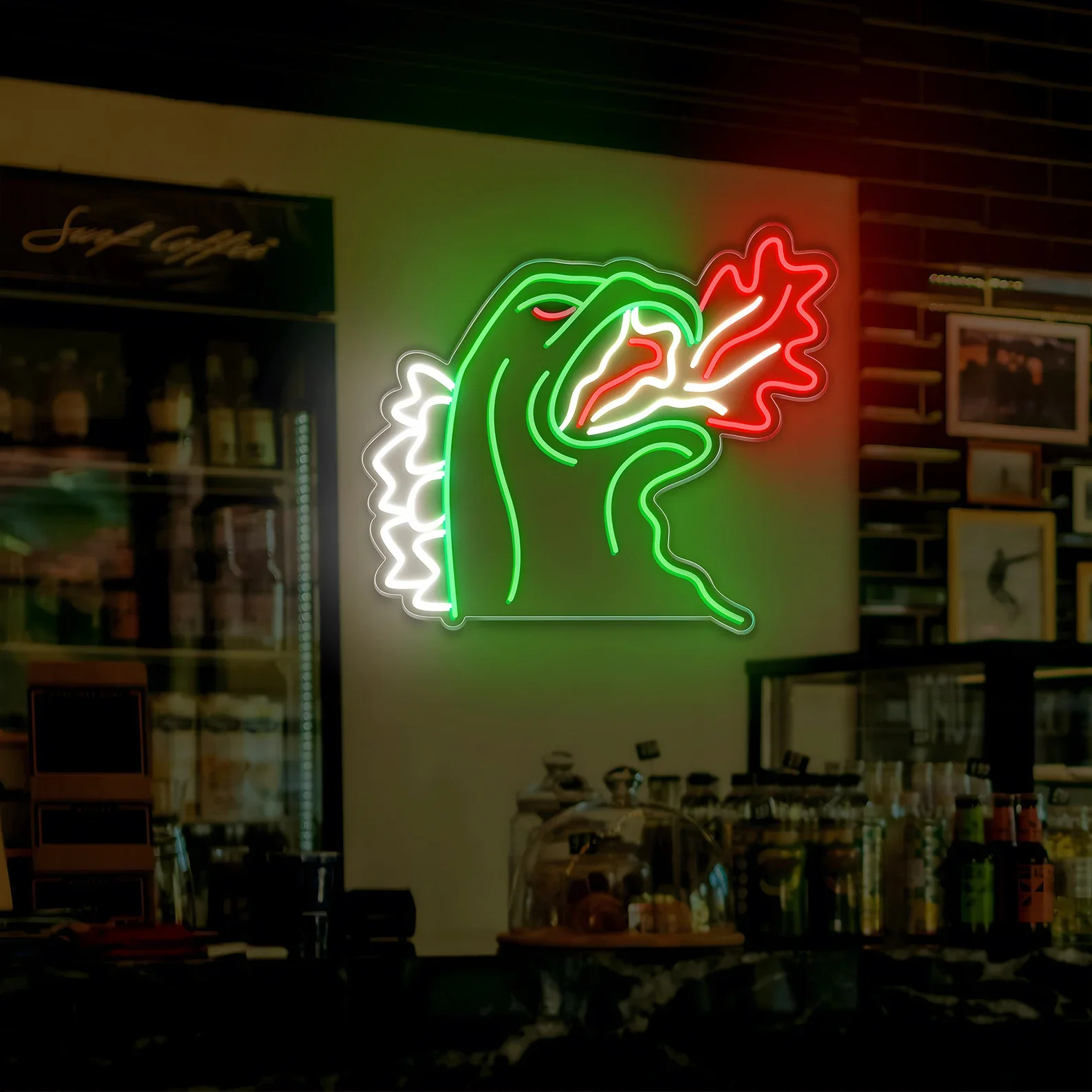 

Monster Dimmable Neon Sign,Dinosaur Neon Sign,Anime Neon Sign For Bedroom Wall Art,Kids Room Decor,Gift for Kids