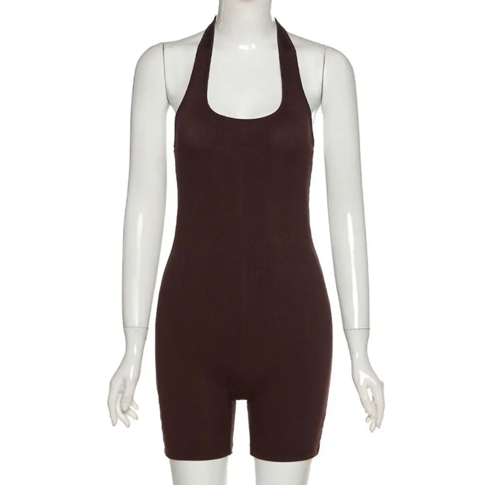 

Trendy Tummy Control Slimming Bodysuit Thin Seamless Body Shapers Women Butt Lifting Sleeveless Jumpsuits Shapewear Yoga