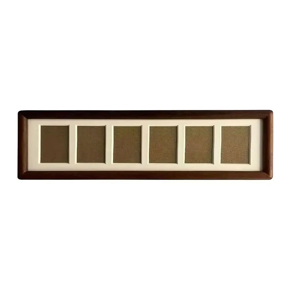 6 Card Picture Frame Rectangular Photo Display Frame