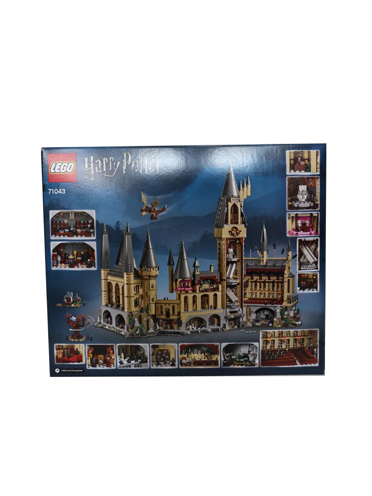 LEGO 71043 Harry Potter Hogwarts Castle Model, Harry Potter Character Architecture Kit (Luxury Package Collection Edition)