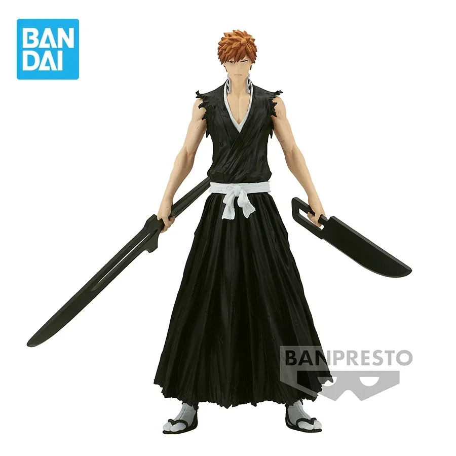 Banpresto Bleach Anime Figurines Solid and Souls Kurosaki Ichigo Action Figures Collectible Model Toys Figurals Brinquedos Gift