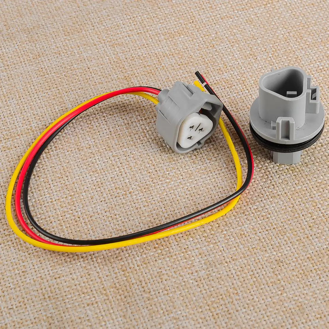 90075-60083 2 Sets Headlight Turn Signal Lamp Socket Connector Wire Harness Pigtail Fit for Lexus Nissan Mazda Toyota Infiniti