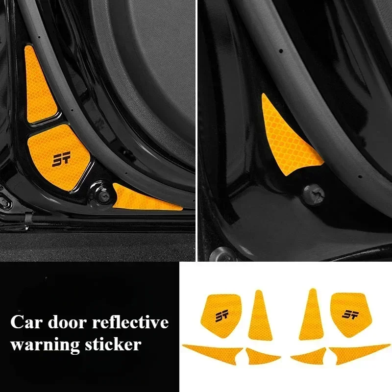 

Door Reflective Warning Sticker For Jetour Traveler T2 Shanhai Night Anti-collision Modified Large Full Set Auto Accessories