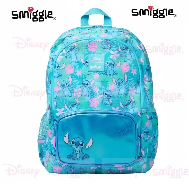 

New Genuine Australia Smiggle Disney Stitch Cartoon Series Children School Bag Anime Backpack Student Gift
