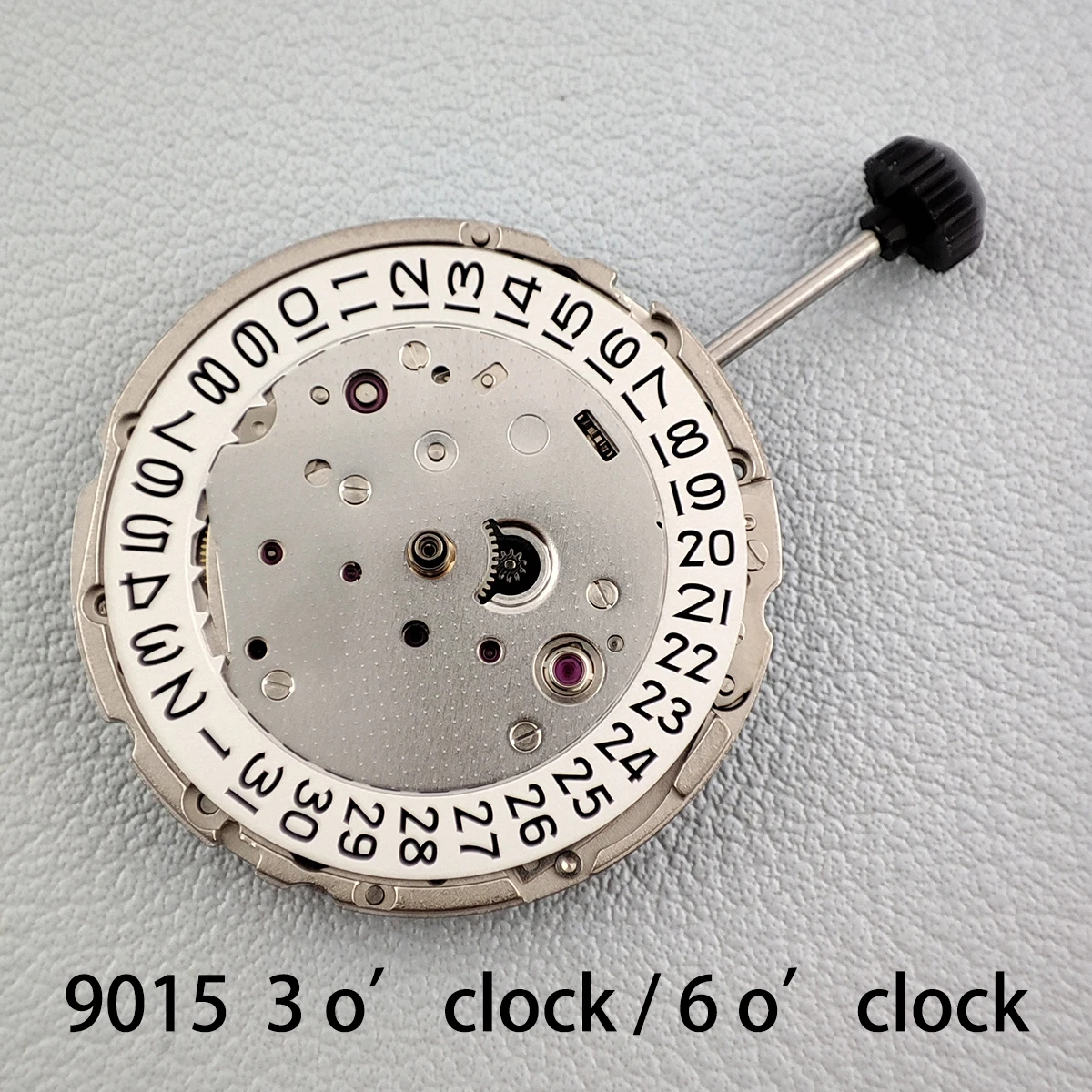 

Japan Original Miyota 9015 Movement 24 Jewels Automatic Mechanical Movt Date3.0/Date 6.0 Modified Watchmaker Replacement Parts